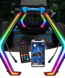 Luz de Señal de Giro Delantera LED Fang Chasing con IR/APP,