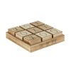 Juego de Tac Tic Toe de Madera Rae Dunn - Juegos de Tablero