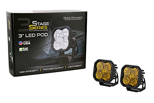 Par de Faros LED Diode Dynamics Stage Series 3in SAE - Imagen 5