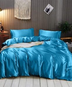 Juego de sábanas de seda completo Rico - Juego de sábanas