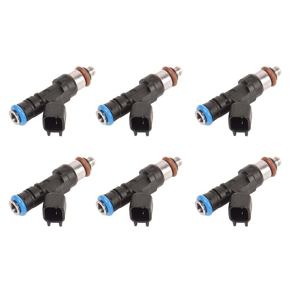 HGOLHZCC 6Pcs 0280158055 15830-FJ818 Inyectores de