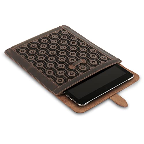 Funda de manga de cuero genuino Londo para teclado tablet - Imagen 4