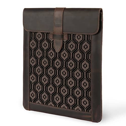 Funda de manga de cuero genuino Londo para teclado tablet