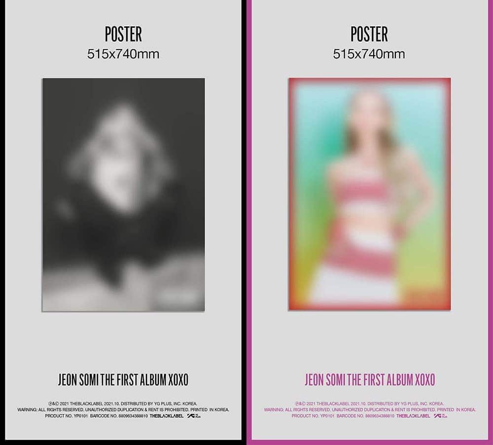 YG Ent. JEON SOMI - Primer Álbum XOXO [Conjunto completo de - Imagen 8