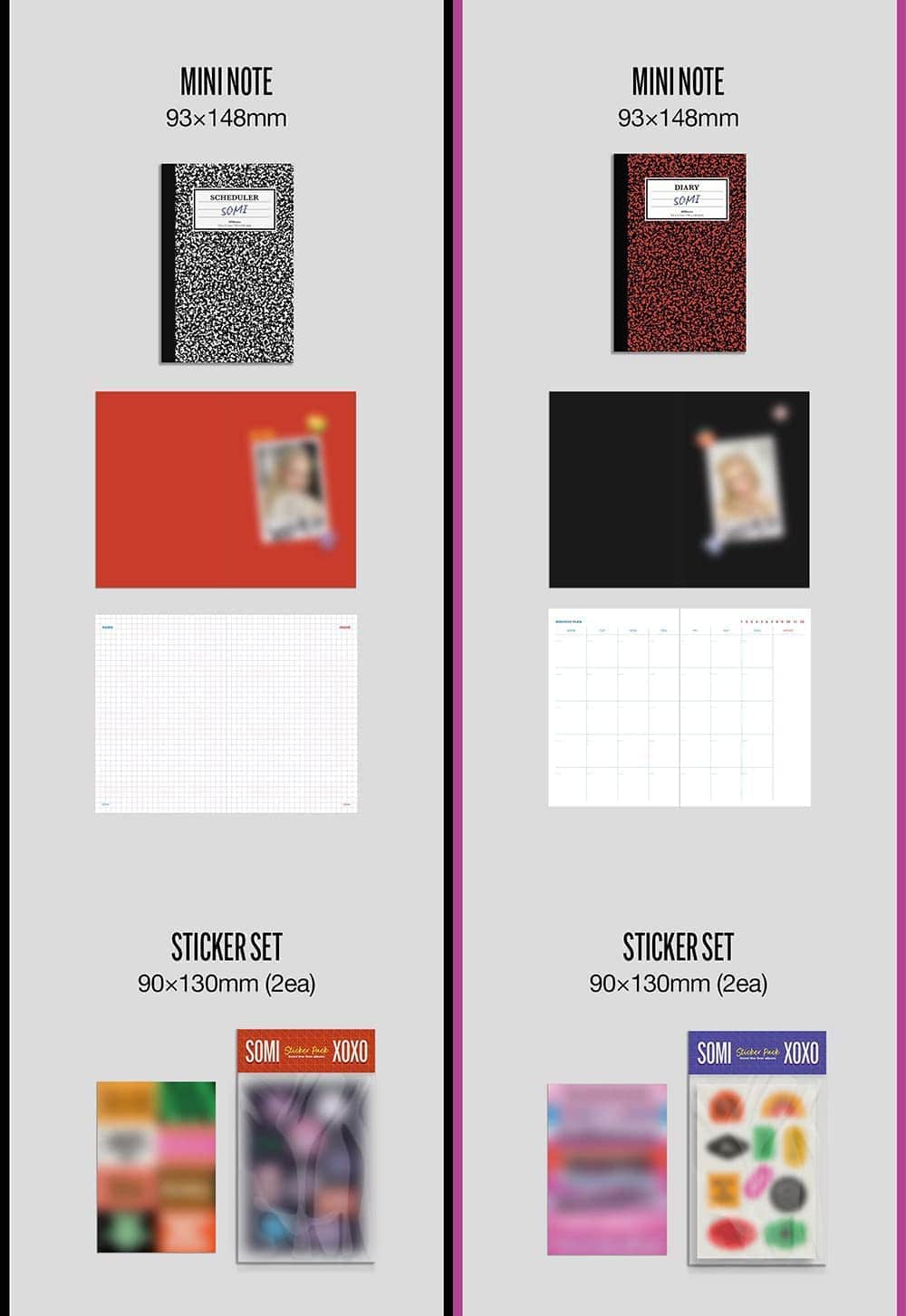 YG Ent. JEON SOMI - Primer Álbum XOXO [Conjunto completo de - Imagen 6