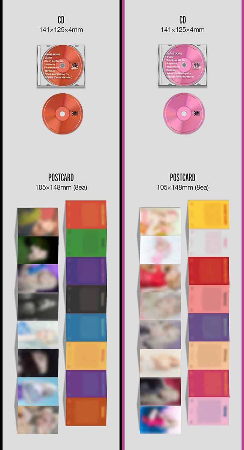 YG Ent. JEON SOMI - Primer Álbum XOXO [Conjunto completo de - Imagen 5