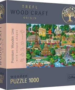 Rompecabezas de Madera Trefl France - Lugares Famosos de