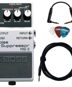 Boss NS-2 Noise Suppressor Bundle con Cable de Instrumento