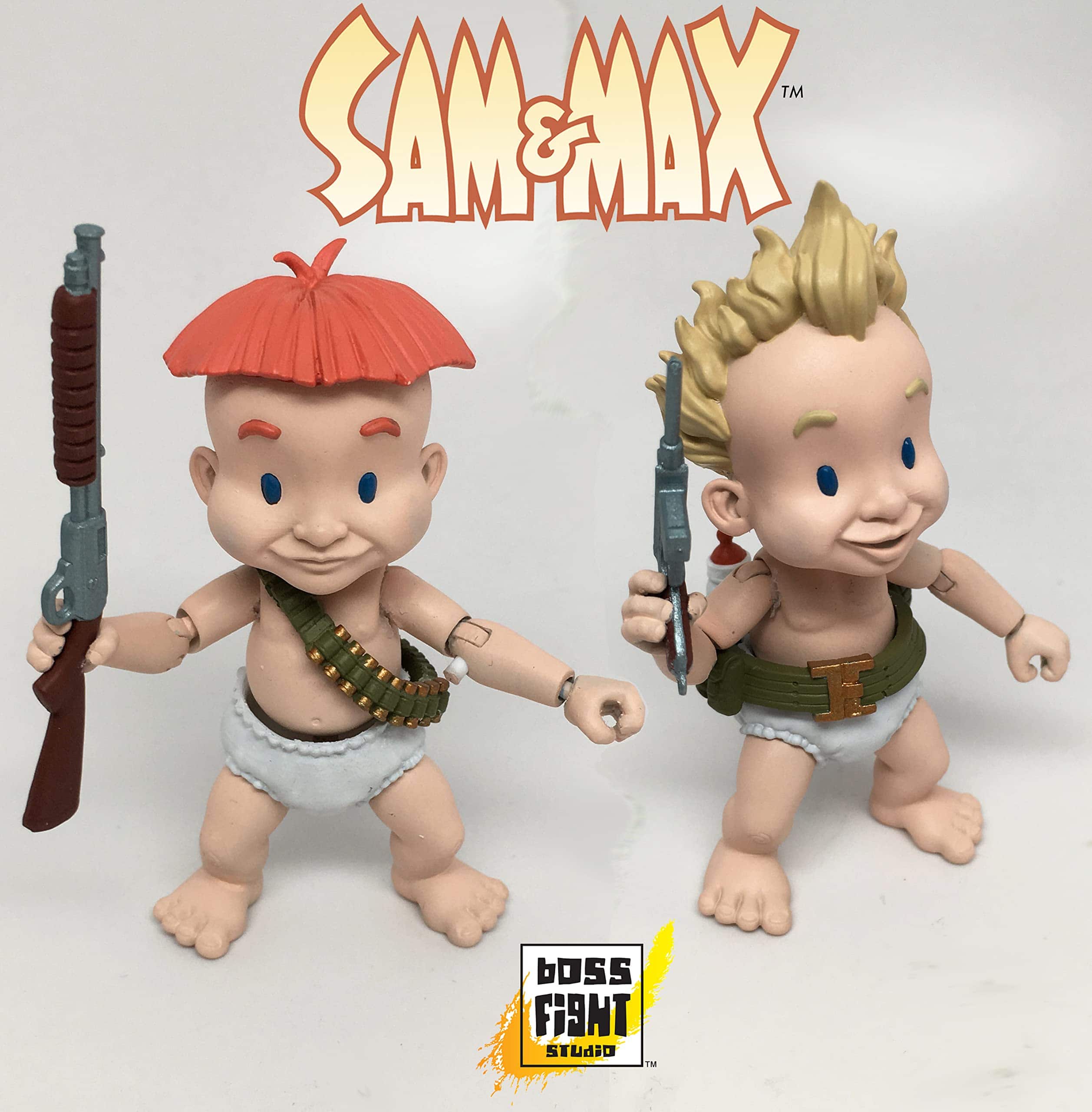 Set de figuras de acción deluxe Sam & Max: Rubber Pants - Imagen 6