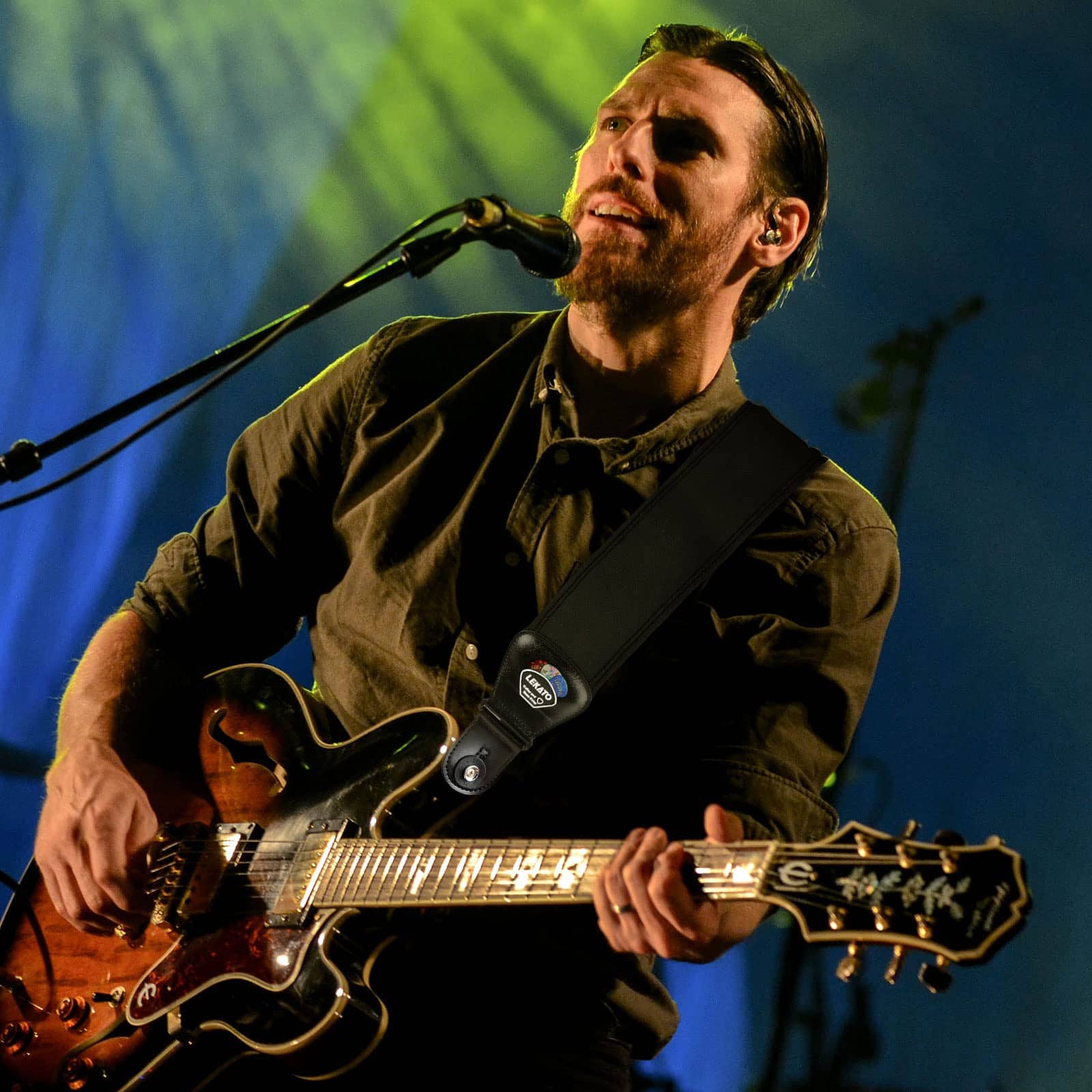 Correas para guitarra LEKATO para guitarra eléctrica y - Imagen 7