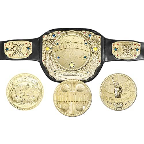 Cinturón de Juguete de Campeonato de Lucha Giratoria Tamaño