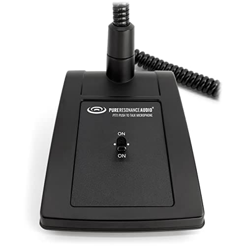 Micrófono de mesa de empuje a hablar Pure Resonance Audio - Imagen 5