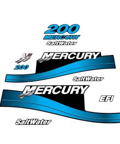 Juego de Calcomanías Postventa 411 para Mercury 200