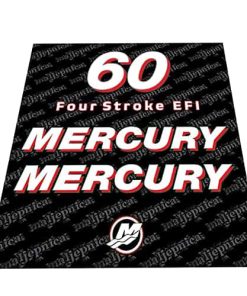 Juego de Calcomanías de Repuesto Aftermarket para Mercury