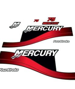 411 Calcomanías de Reemplazo Aftermarket para Mercury 75 FS