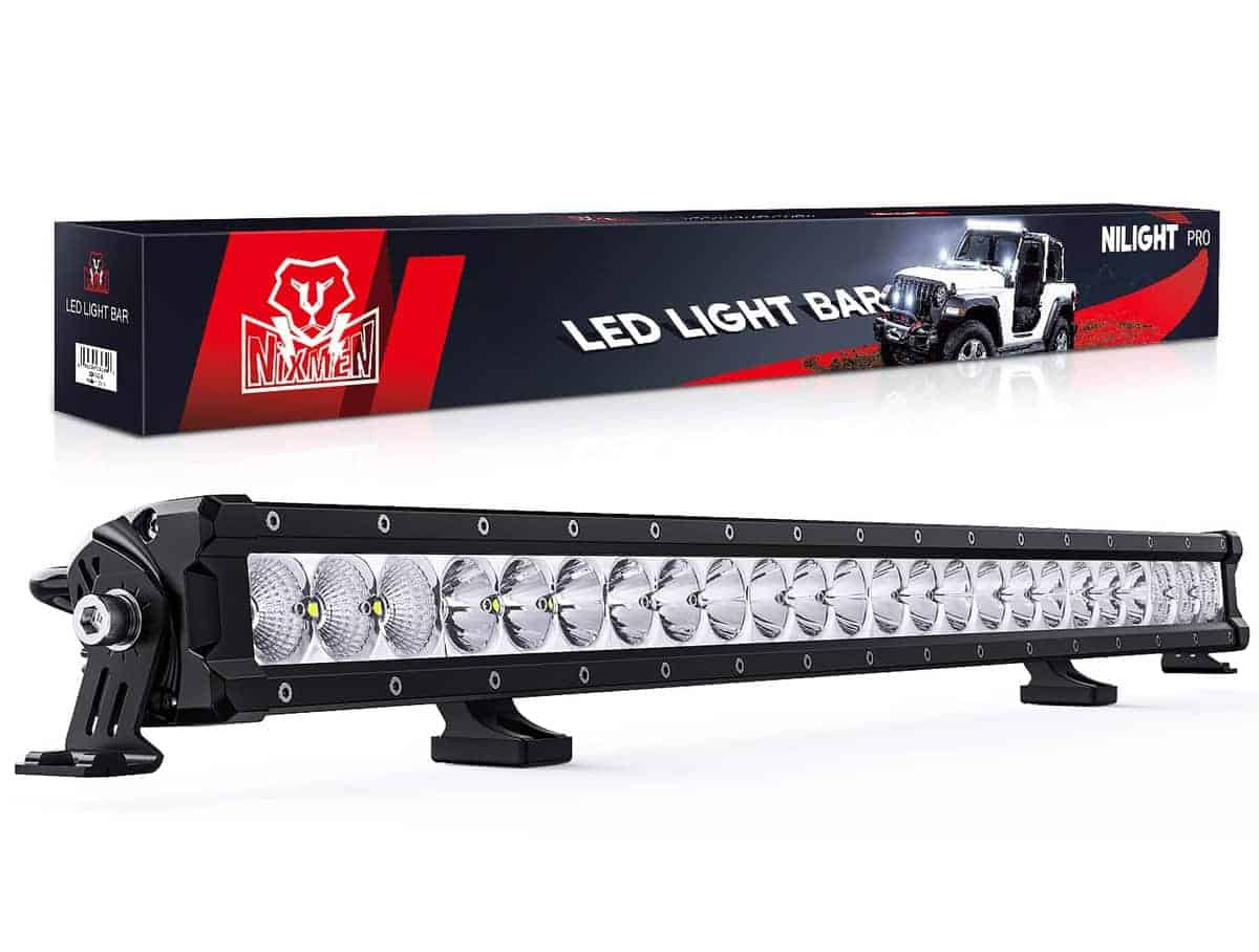 Barra de Luz LED Nilight de 30 Pulgadas 120W Haz de Luces