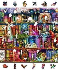 Rompecabezas de madera WOODEN.CITY 1000 + 10 Piezas El