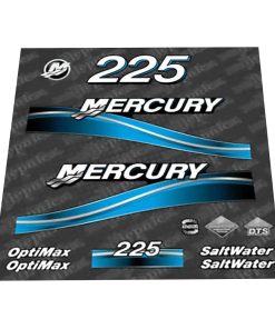 Conjunto de Pegatinas de Repuesto del Mercruiser 225