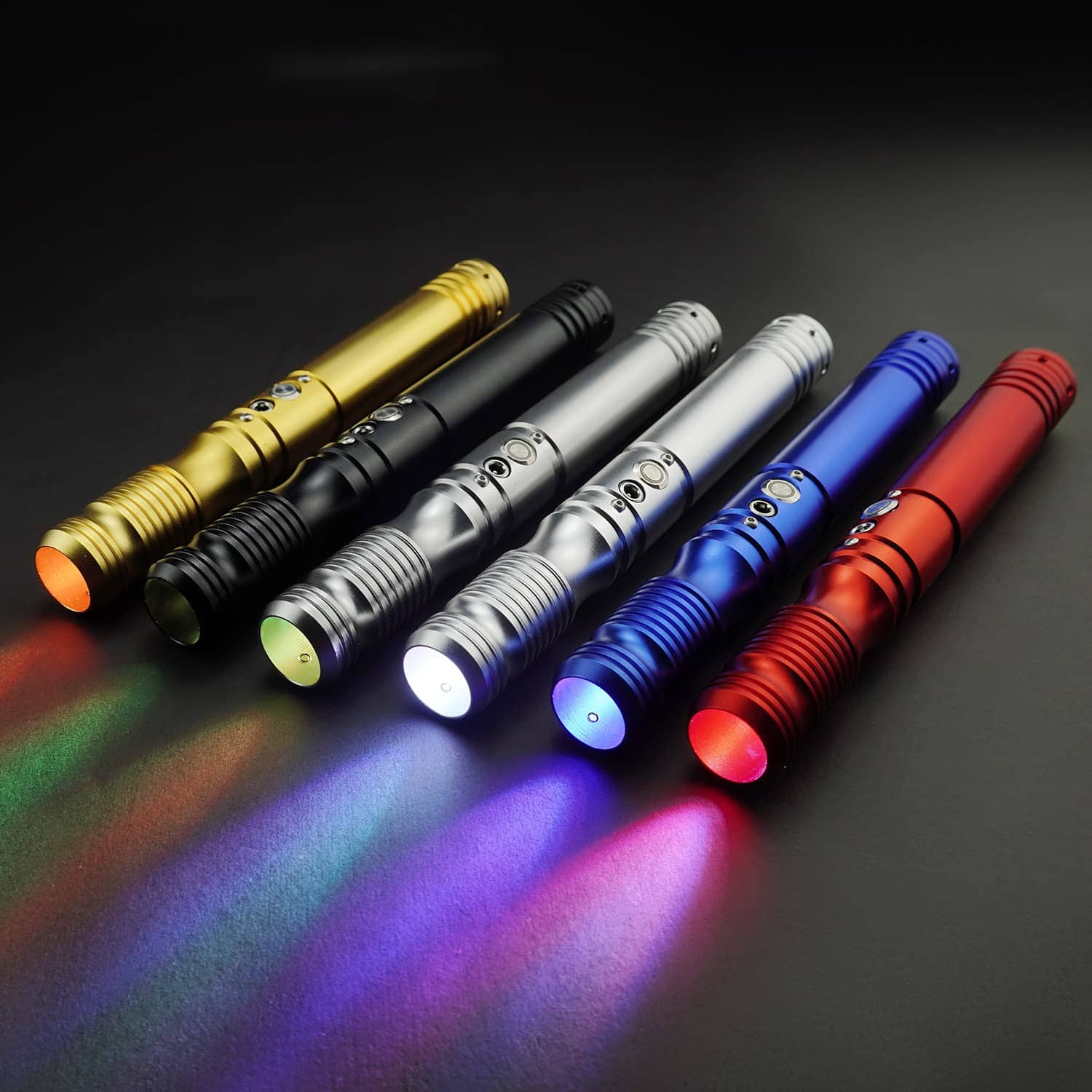 SHUANGZI SABLE Empuñadura de metal Sable de luz de duelo - Imagen 4