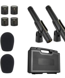 Micrófono de lápiz de condensador estéreo happymusic CM2