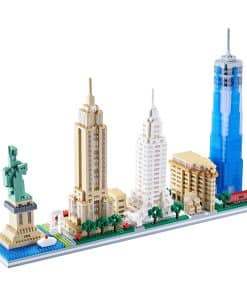 Set de Construcción de Mini Bloques de Nueva York, Modelo