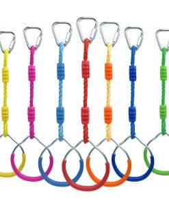 Kit de 7 Anillos Ninja Coloridos para Niños y Adultos,