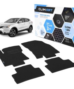 CLIM ART Tapetes a medida de panal de abeja para Nissan