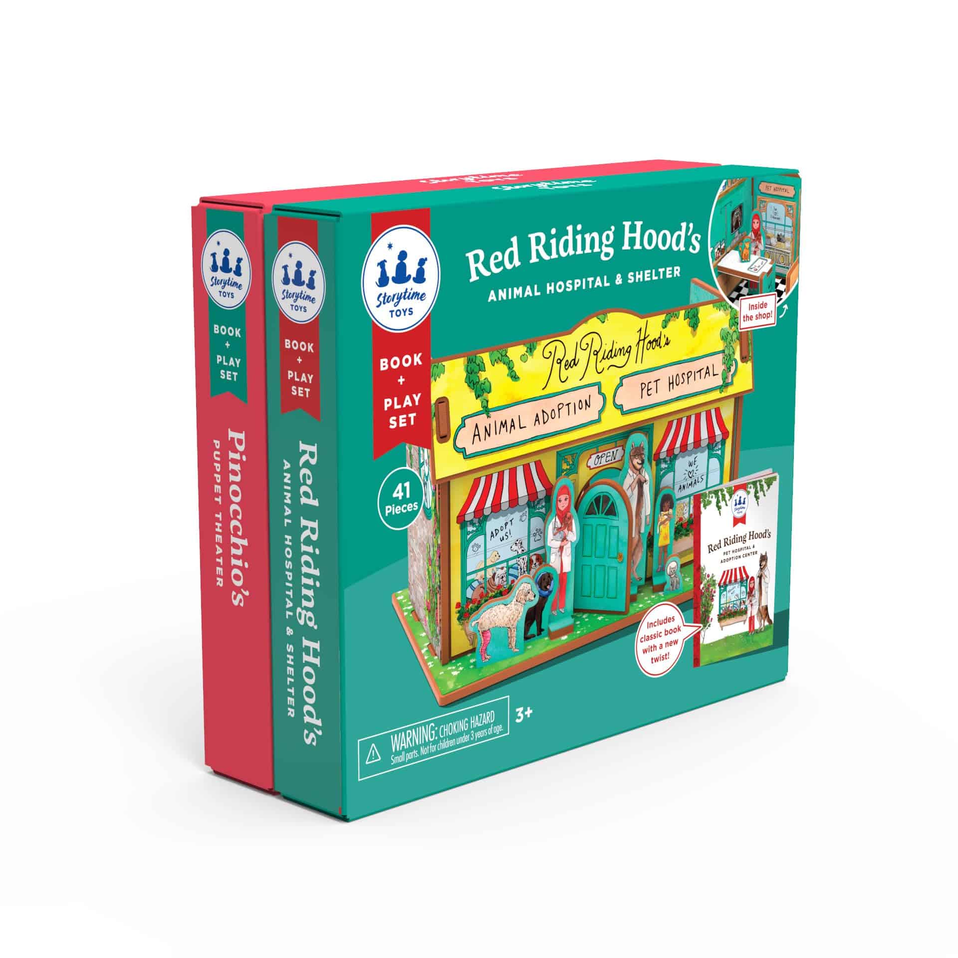 Rompecabezas 3D de Cuentos de Hadas Modernos - Libro y