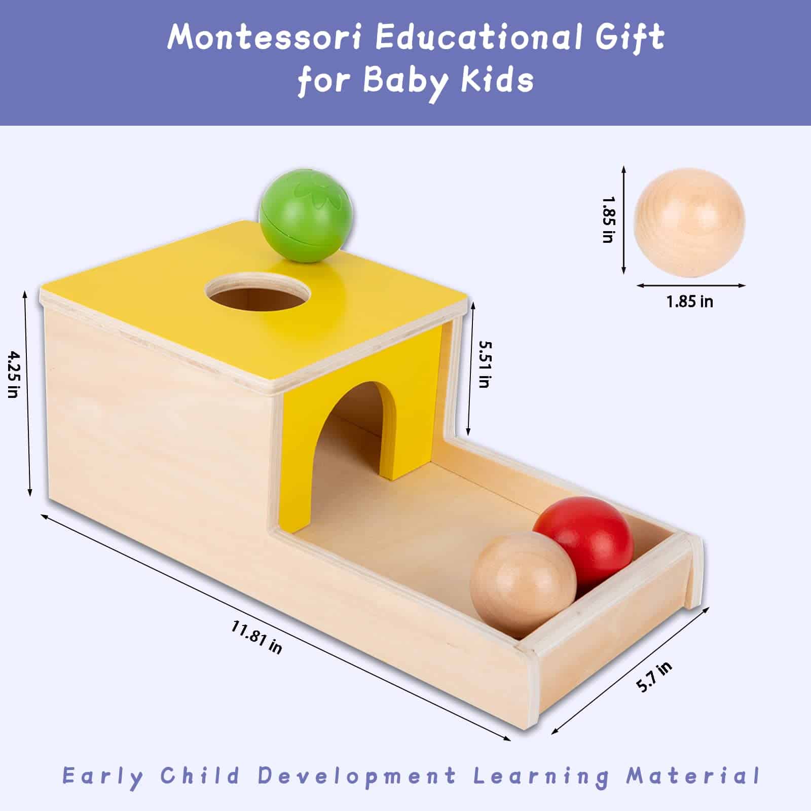 Kit de Juego Montessori, Material de Desarrollo Infantil - Imagen 4