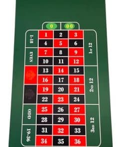 Tapete de Ruleta para Juegos de Casino en Casa - Tablero de