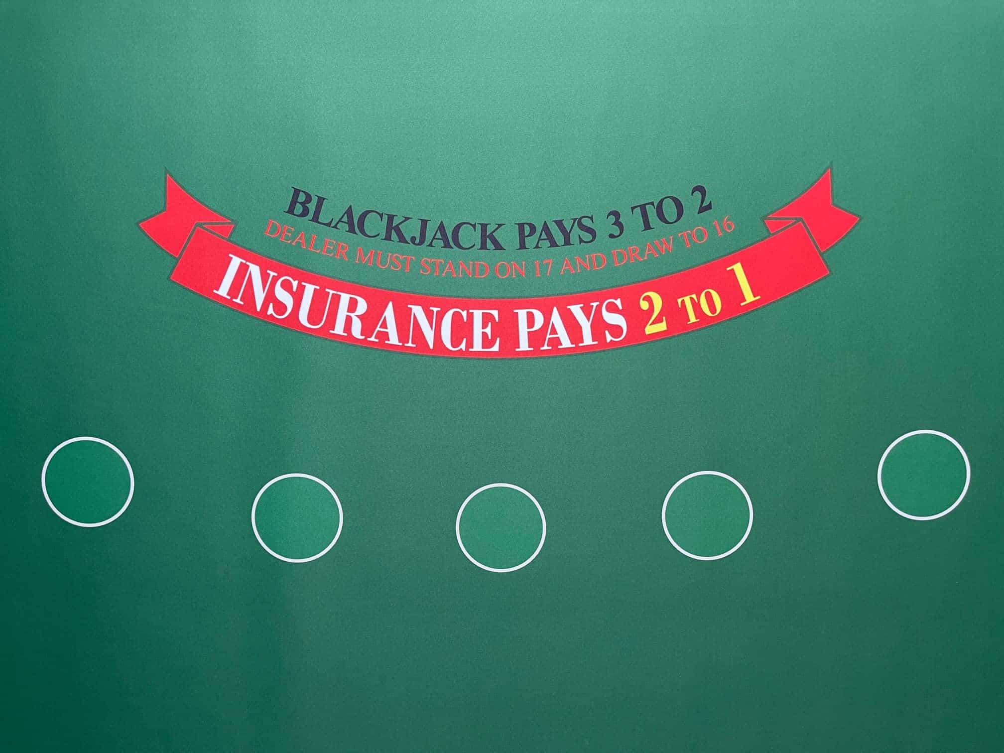 Tapete de Blackjack para Noches de Casino en Casa - Tapete - Imagen 6