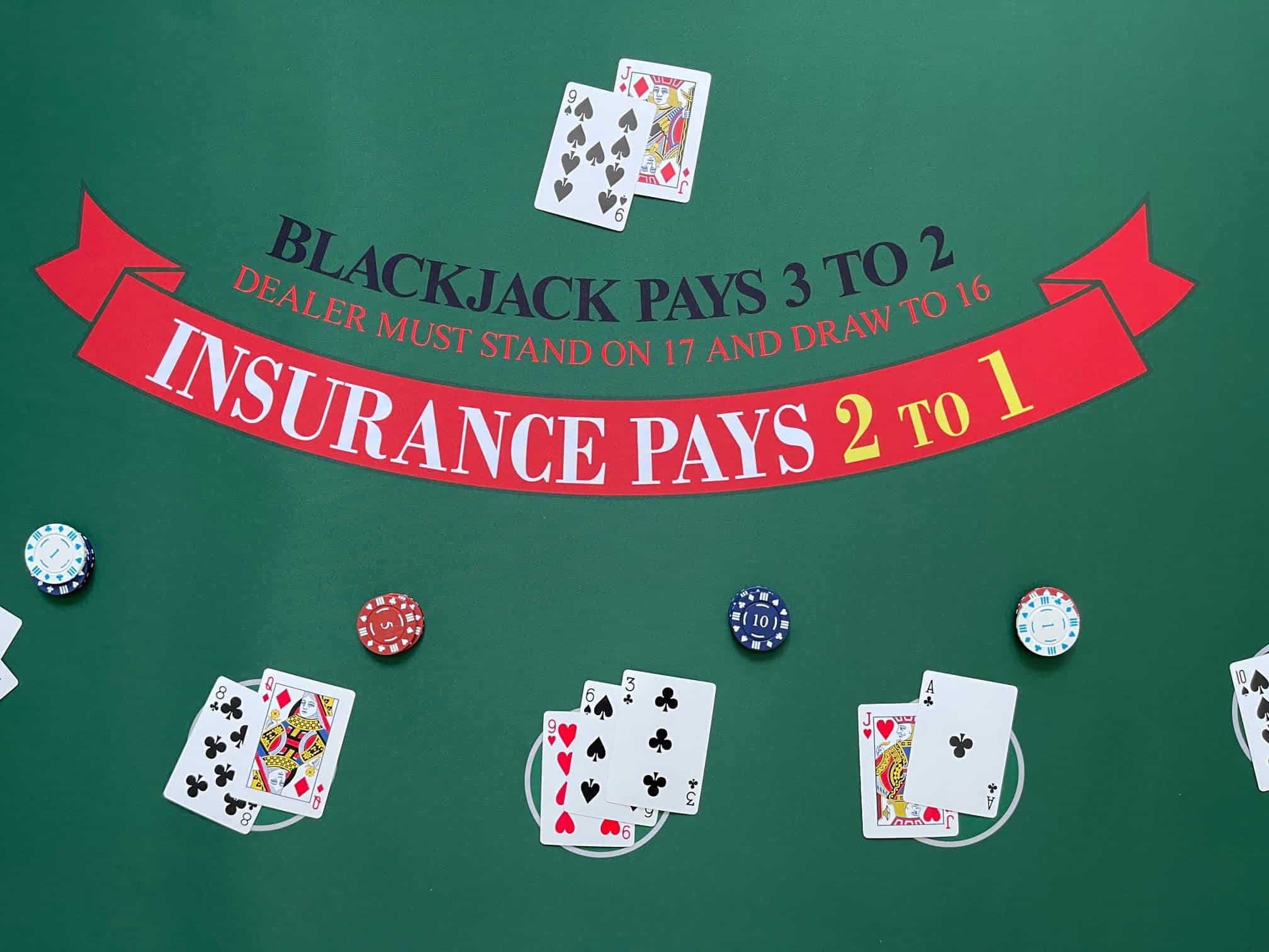 Tapete de Blackjack para Noches de Casino en Casa - Tapete - Imagen 5