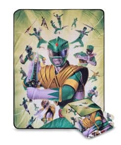 Manta de microfibra de Power Rangers Green Ranger| Medidas