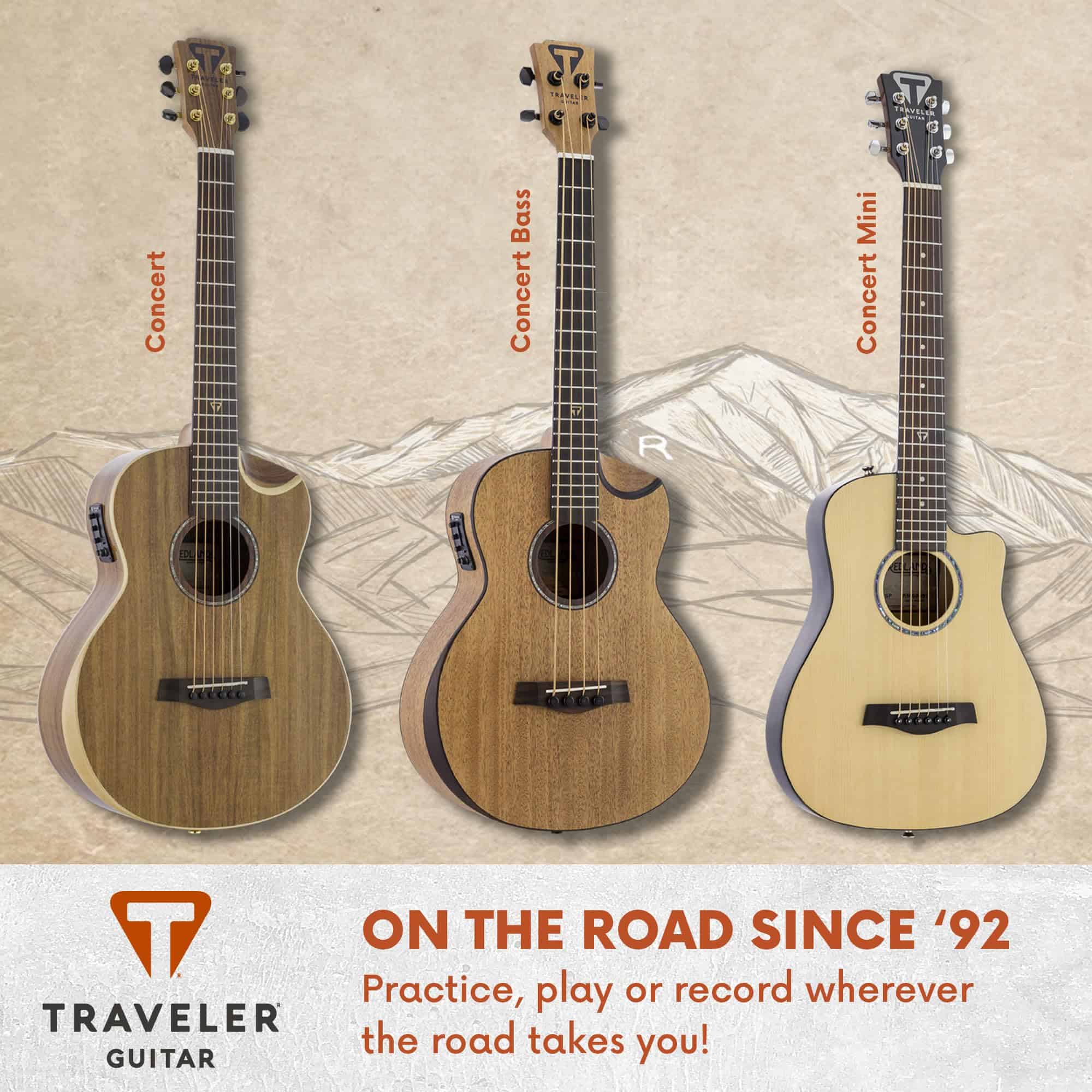 Guitarra Acústica de Viaje Traveler Redlands Concert Koa | - Imagen 6