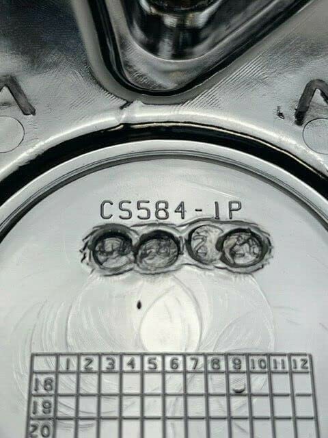 Centro de rueda cromado Massiv CS584-1P - Imagen 4