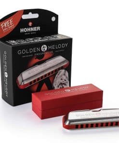 Armónica Hohner Golden Melody - Versión 2 en la clave de F