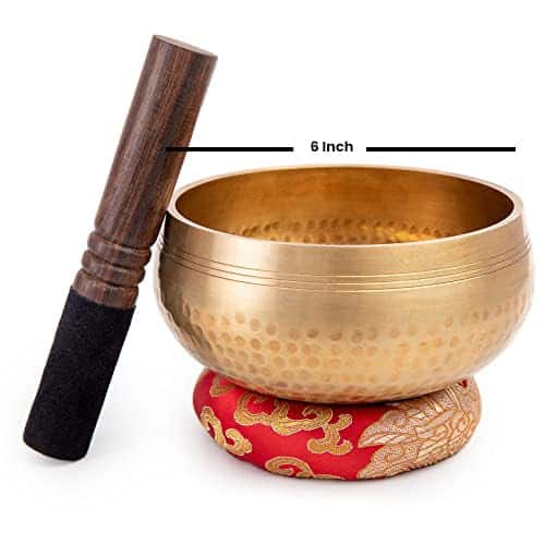 Set de Cuencos Tibetanos 6" - Grado Maestro de Sanación - - Imagen 3