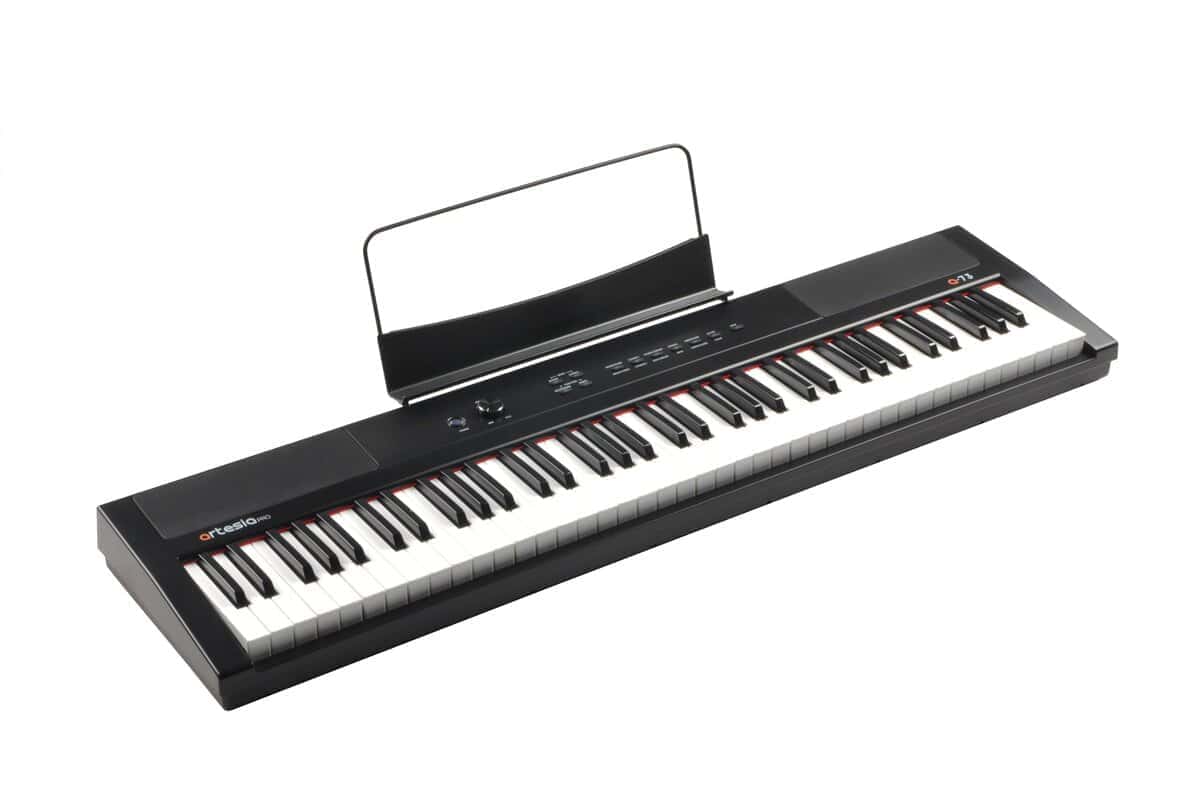 Piano Digital Portátil de 73 Teclas Artesia, Teclado con - Imagen 3