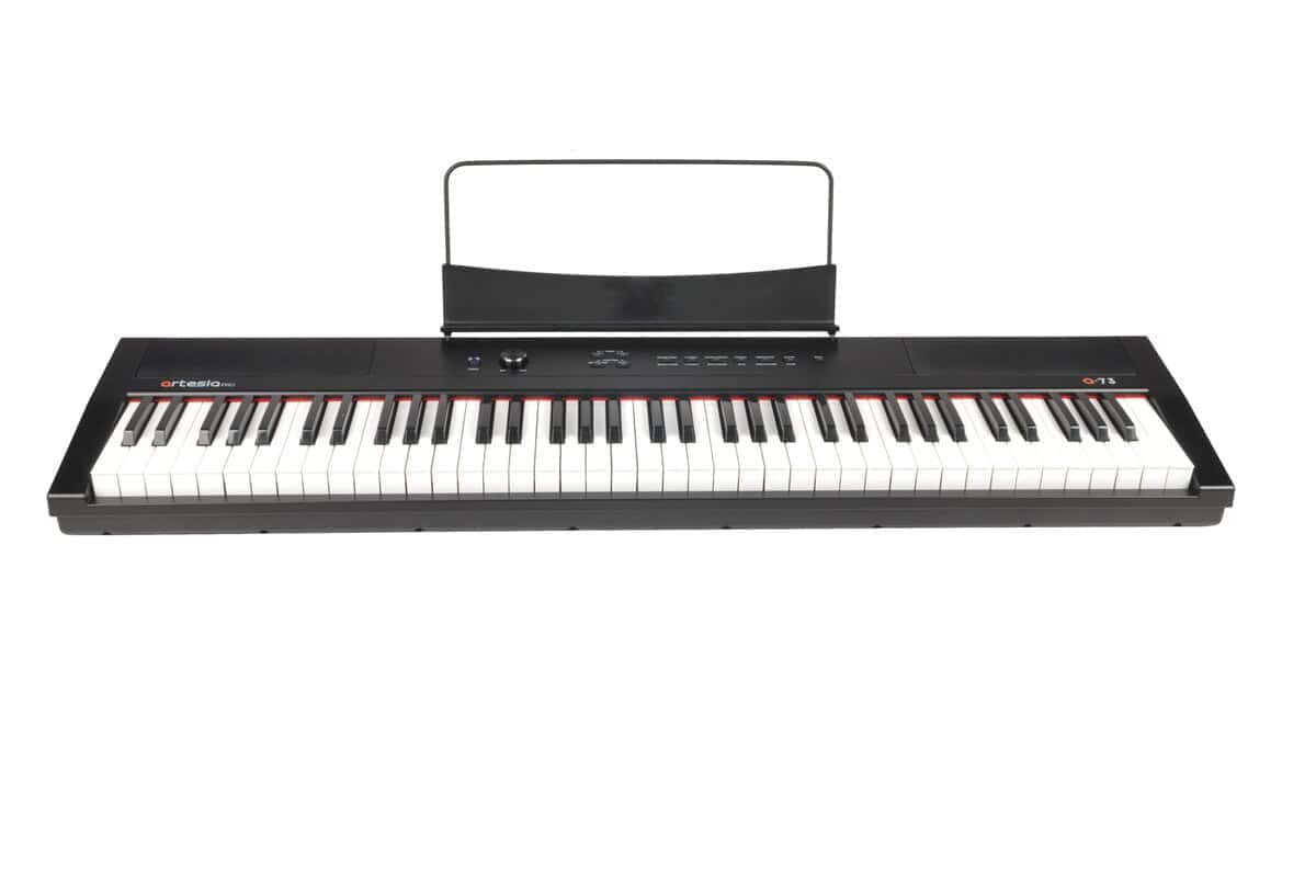 Piano Digital Portátil de 73 Teclas Artesia, Teclado con