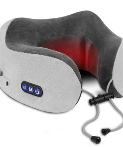 Almohada de Viaje XSWQDLQ/Masajeador Eléctrico de Cuello