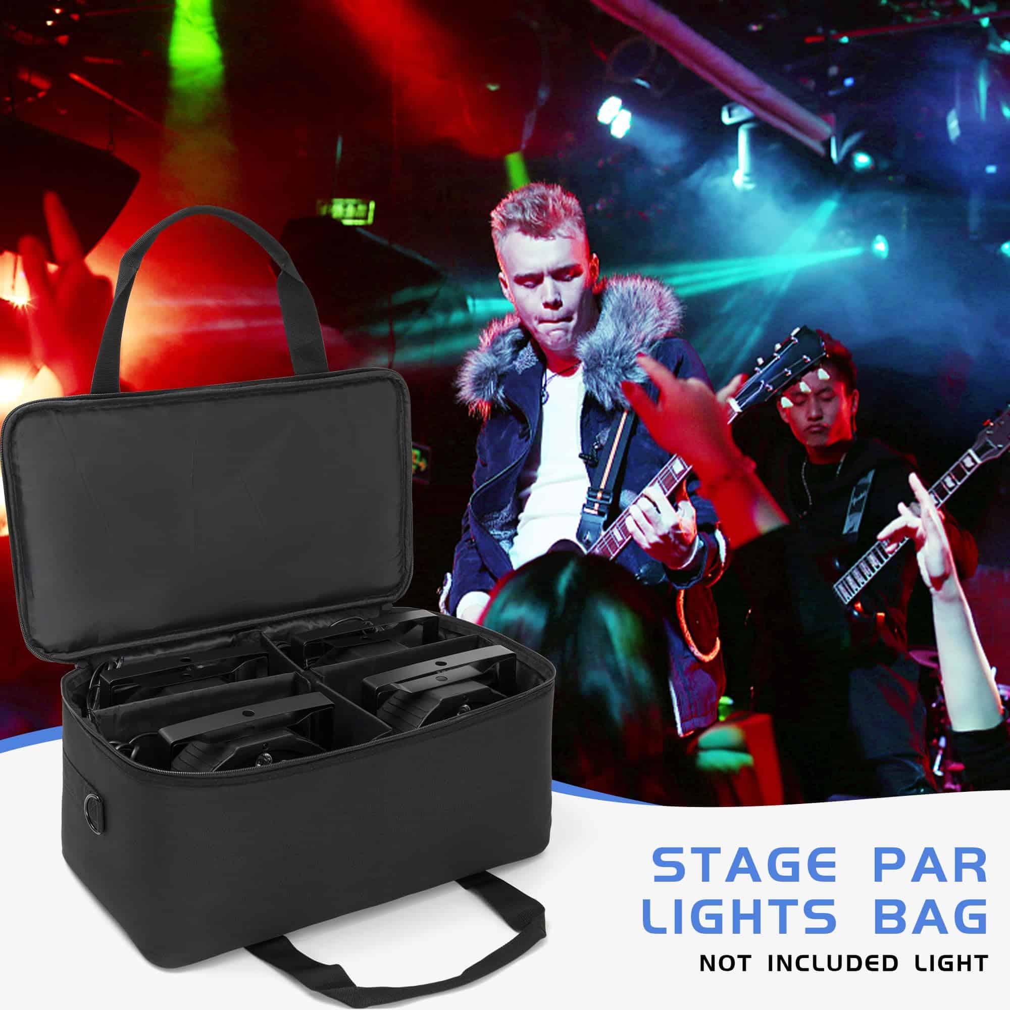 Bolsa de Almacenamiento para 4 Focos Par 5/16'' Acolchada - Imagen 9