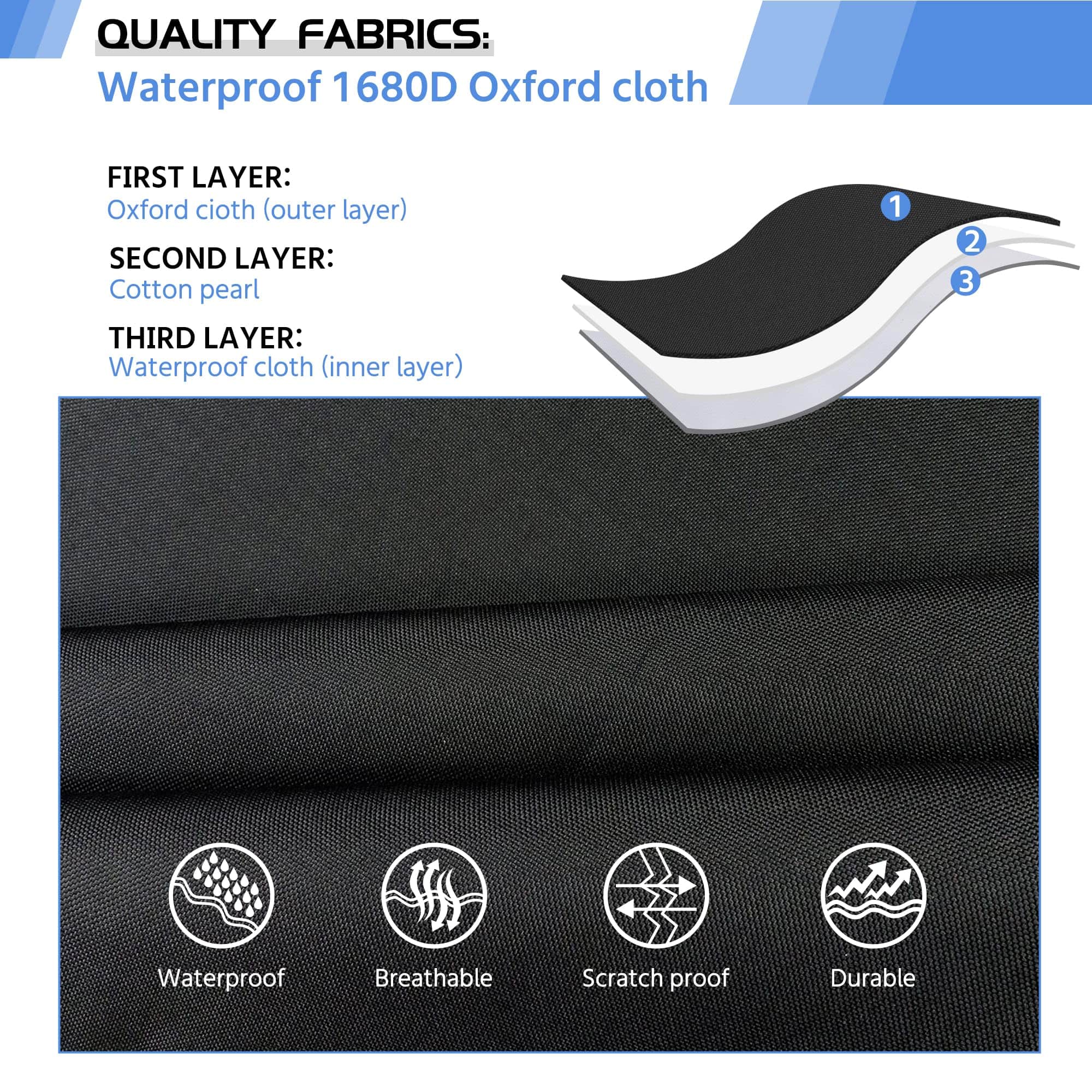 Bolsa de Almacenamiento para 4 Focos Par 5/16'' Acolchada - Imagen 8