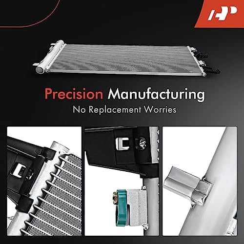 Condensador de aire acondicionado A-Premium compatible con - Imagen 9