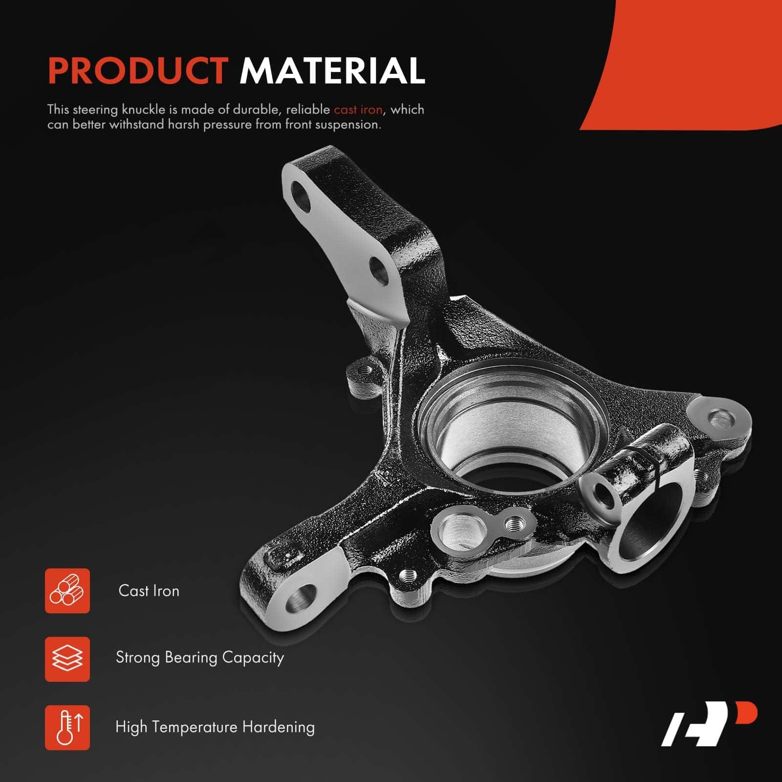 Juego de dirección delantera A-Premium compatible con - Imagen 5