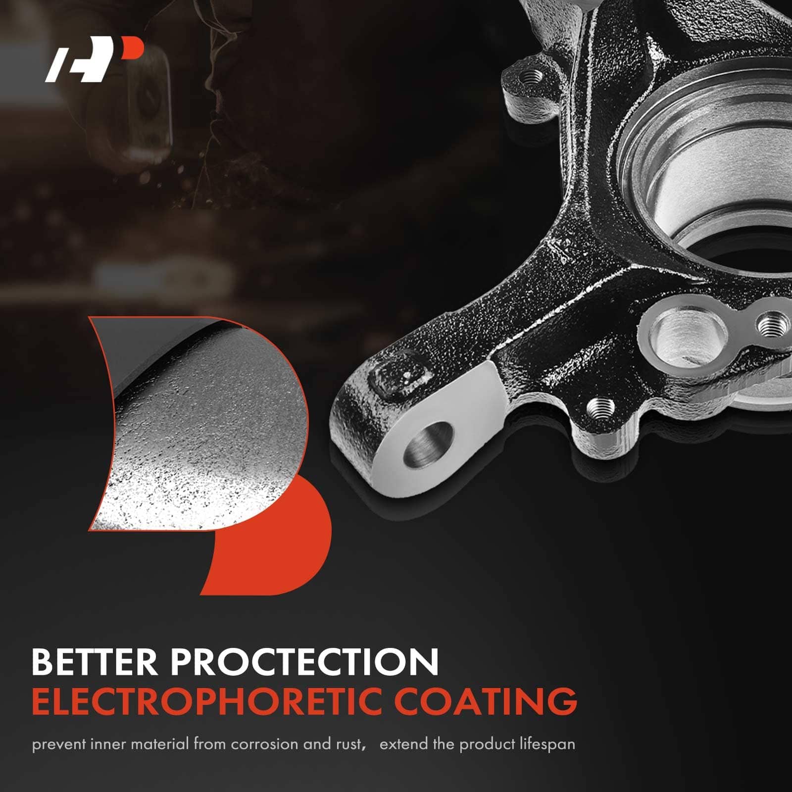 Juego de dirección delantera A-Premium compatible con - Imagen 6