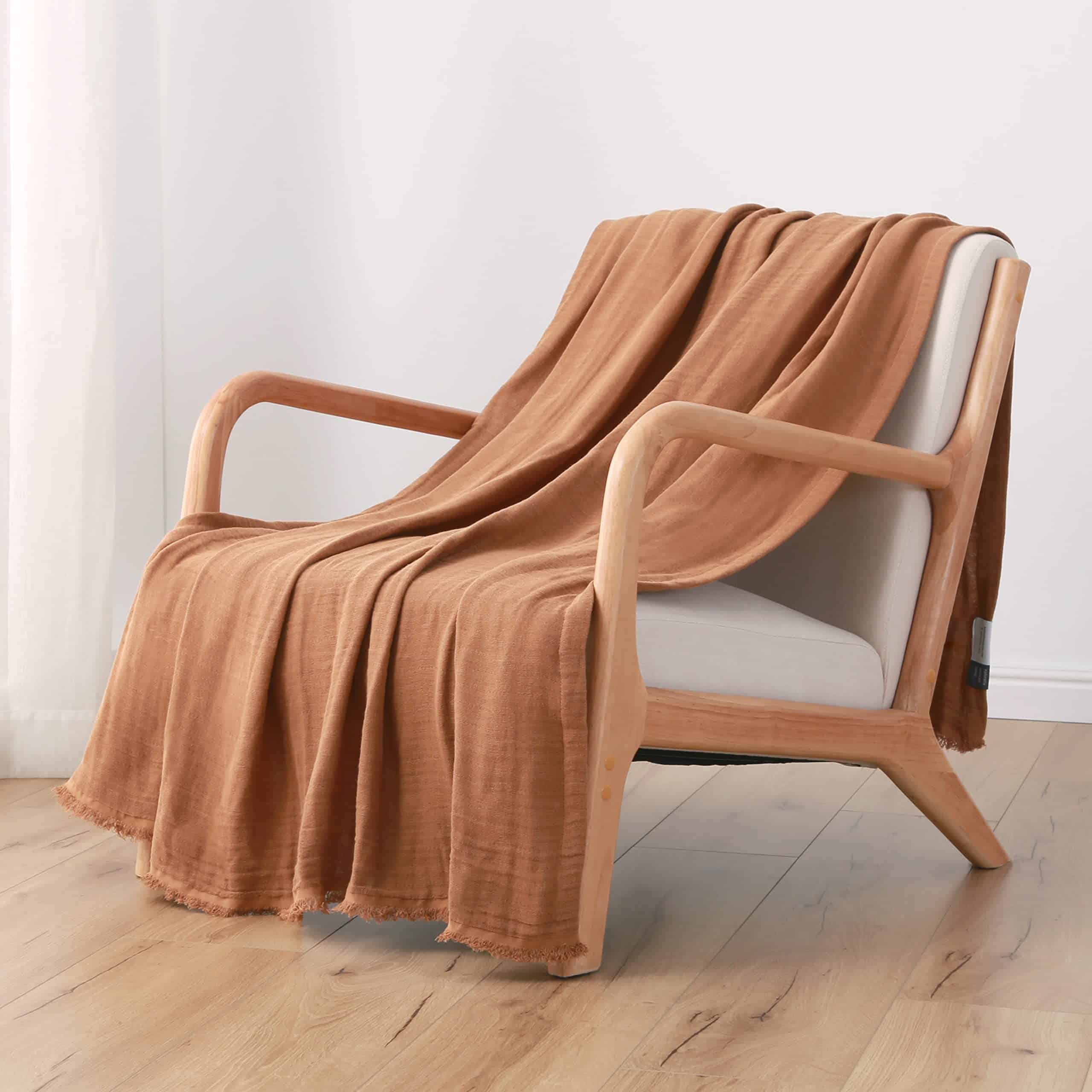 Berkshire Crinkle Cotton Throw | Mantita de Algodón