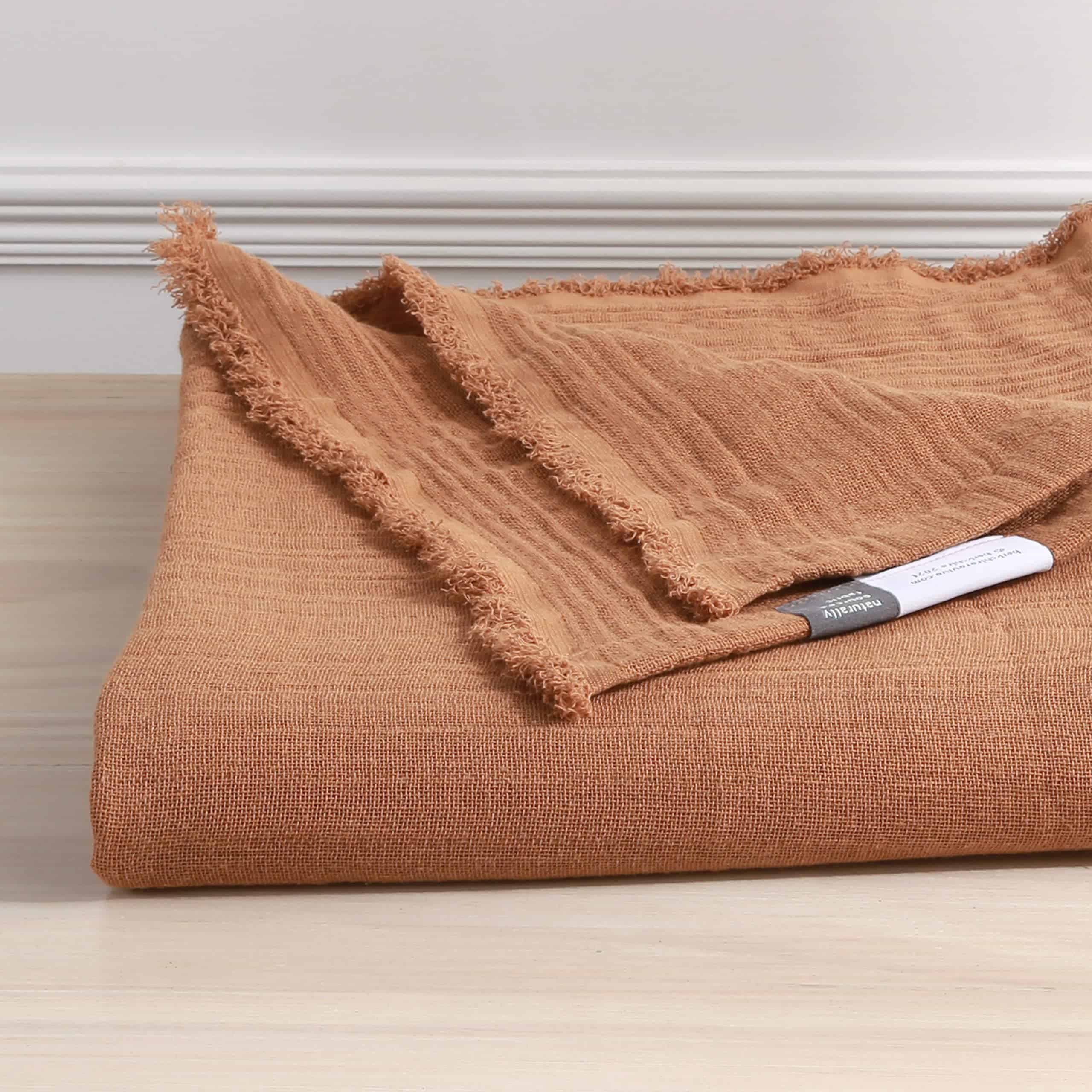 Berkshire Crinkle Cotton Throw | Mantita de Algodón - Imagen 6