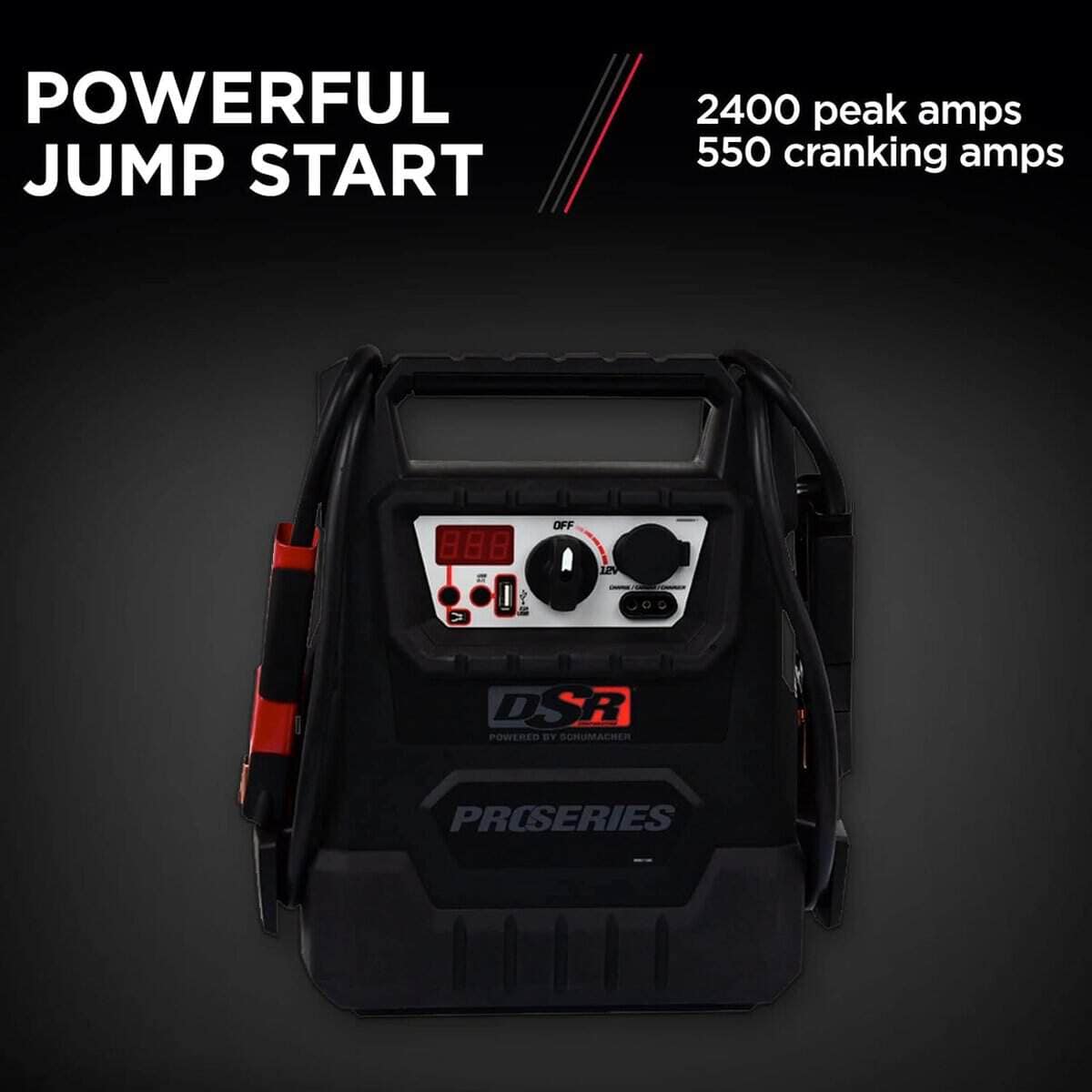 Arrancador de Batería Schumacher DSR158 - ProSeries - 12V - Imagen 4
