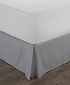 Faldón de Cama King 18 Pulgadas con Esquina Dividida 100%