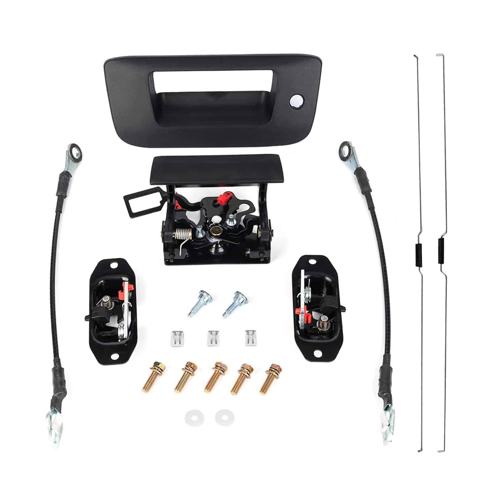 Kit de Manija de la Puerta Trasera, Varillas de Pestillo de - Imagen 8